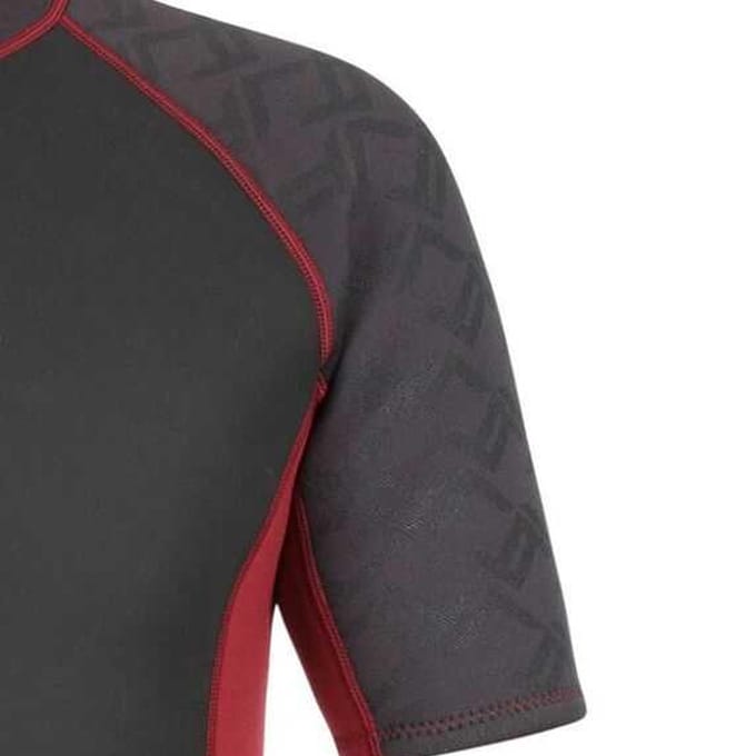 Trespass Heren Argon Wetsuit (Zwart/Rood)