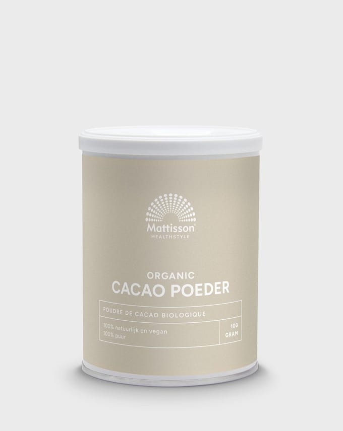 Mattisson - Biologische Cacao Poeder - 100 Gram