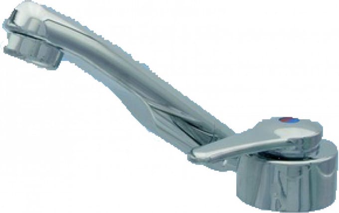 Comet Eengreepsmengkraan Florenz 12V Ø33 mm chroom