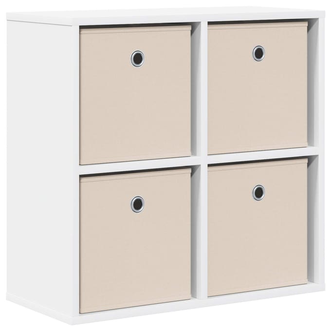 vidaXL - Dressoir - Wit - 59,5 - x - 27 - x - 57 - cm
