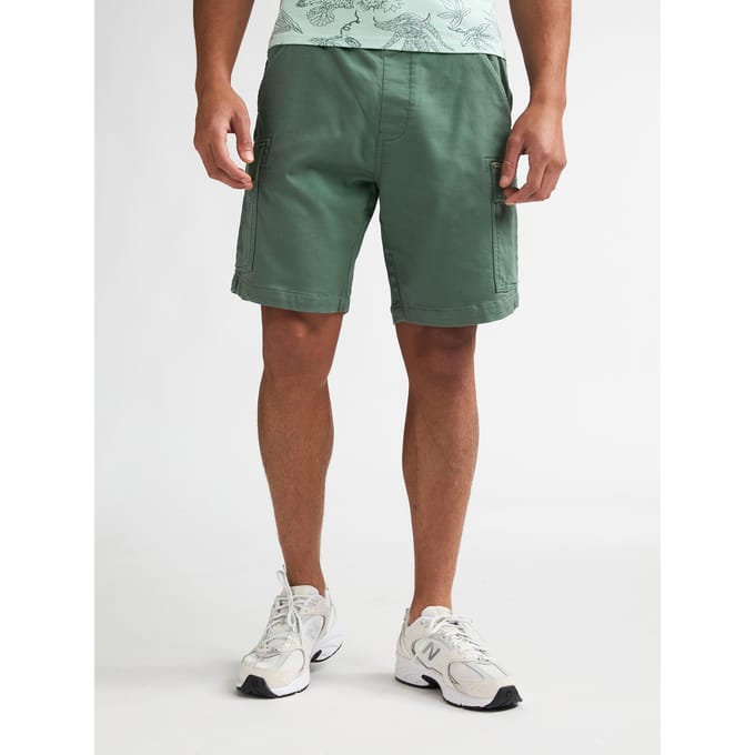 Petrol Industries - Heren Cargo short Sunstorm - Groen - Maat M