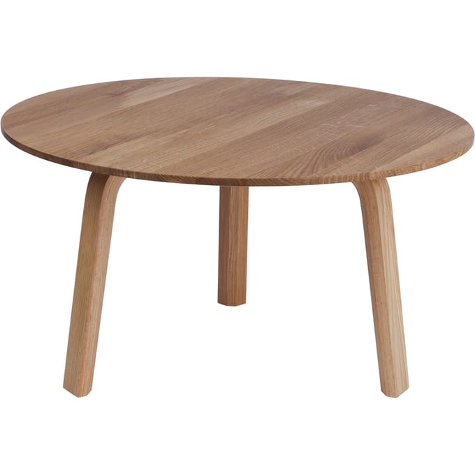 HAY - Bella Coffee Table Ø 60 x H 32 cm - Eiken naturel - bruin
