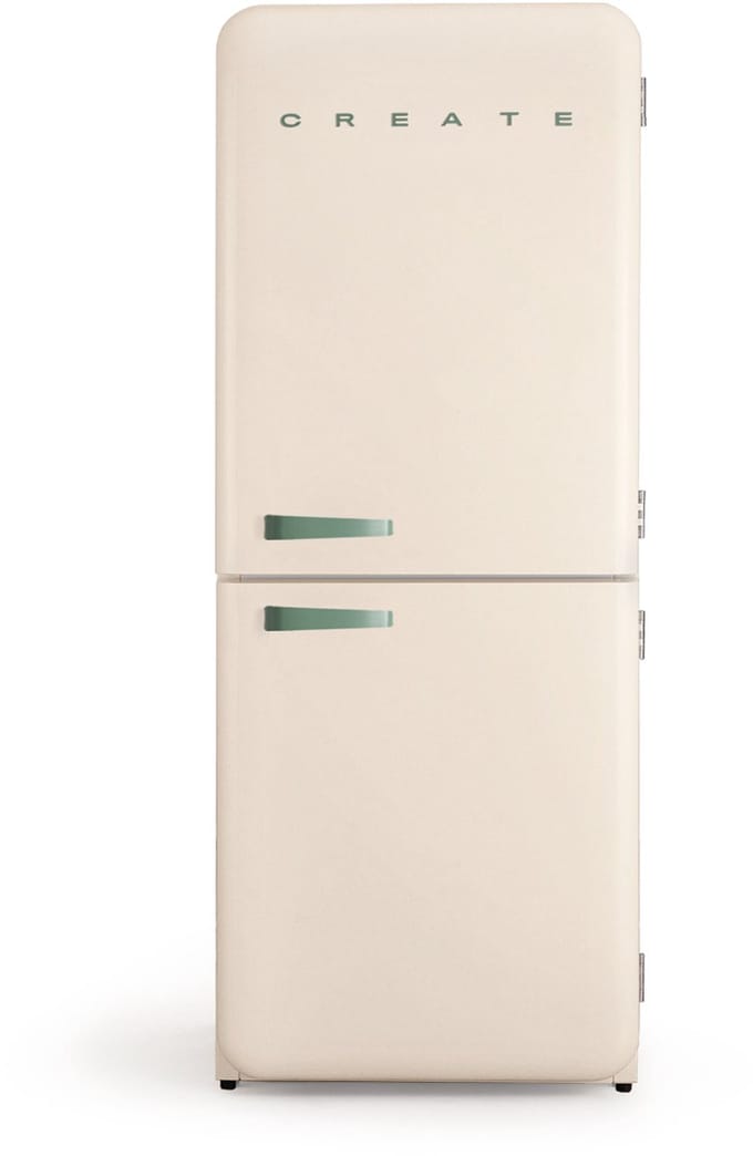 CREATE - Koelkast in retro stijl - FRIDGE RETRO COMBI 401 L