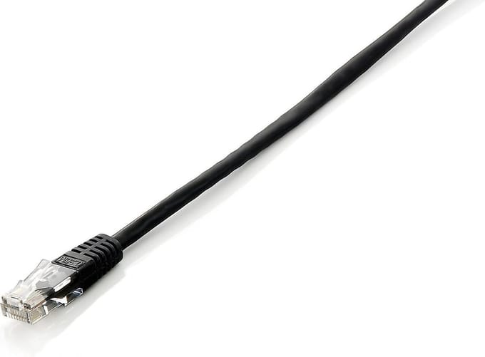 Equip 625457 netwerkkabel Zwart 0,5 m Cat6 U/UTP (UTP)