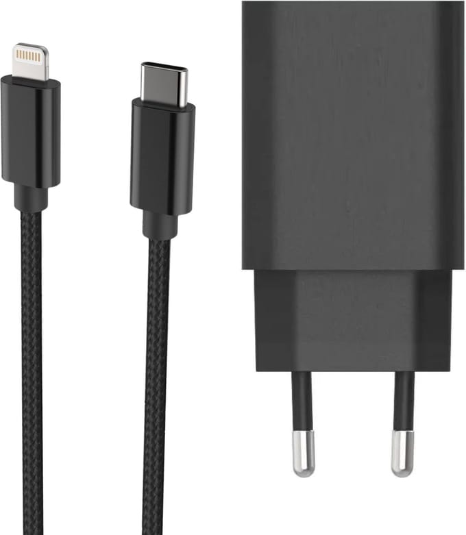 20w oplader geschikt voor iPhone - 2 meter - Lightning naar usb C