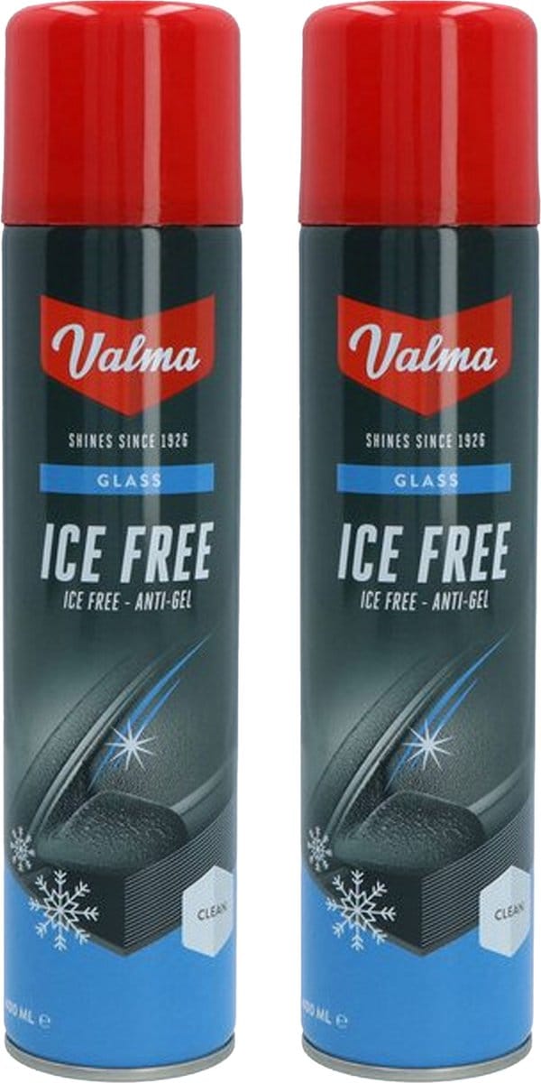 Valma Ruitenontdooier spray - 2x - voor auto - 400 ml - antivries sprays - winter/vorst/bevriezen