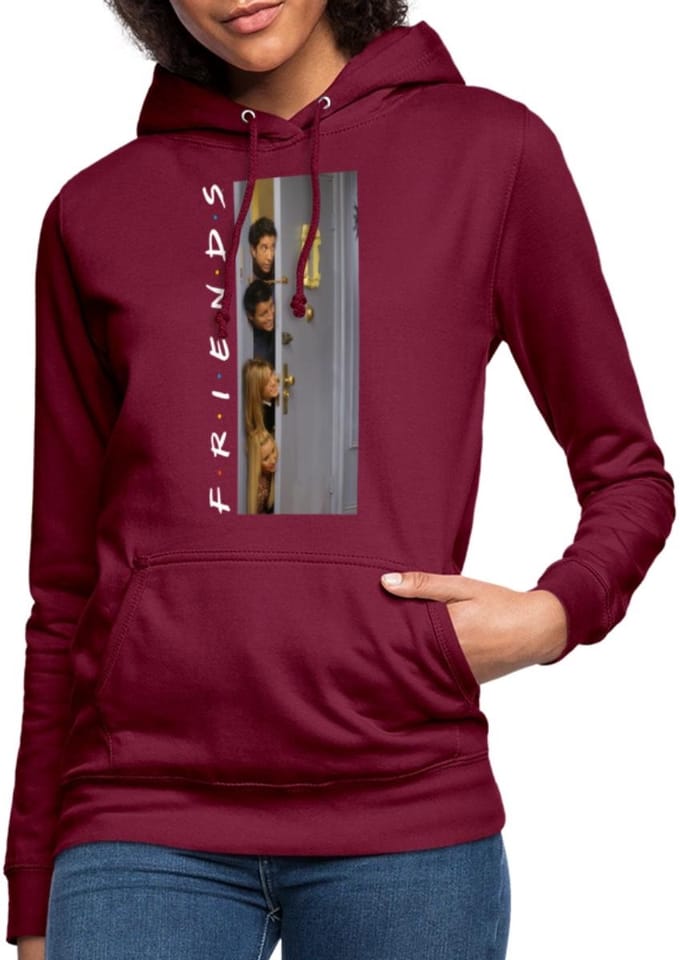 Friends Through The Door Hoodie Dames