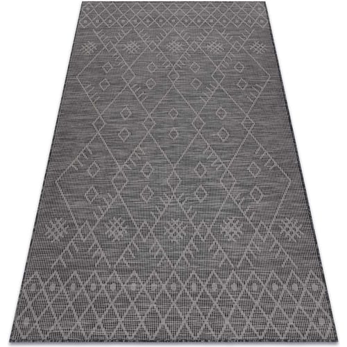 Kleden Rugsx Vloerkleed SISAL PATIO 3077 Boho Plat geweven 155x220 cm