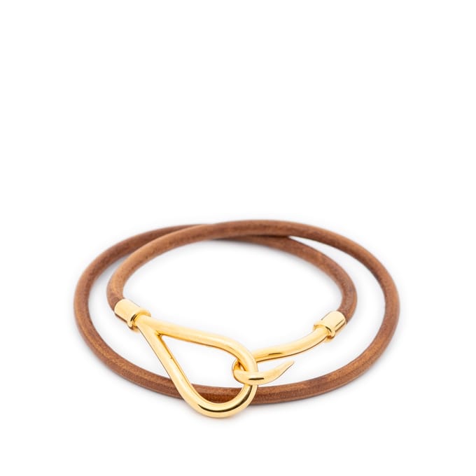 Jumbo Hook Double Tour Bracelet   armband