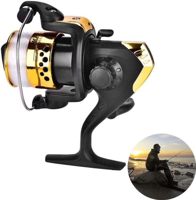 Dailygoods- Baitcasting Reel Goud - Vismolen - Spincasting Reel