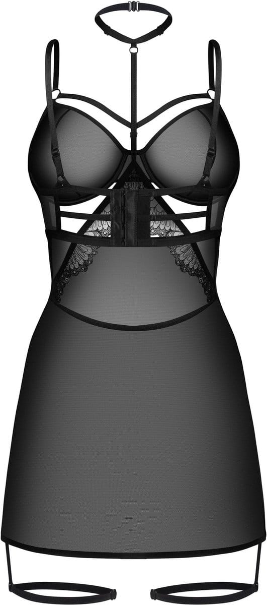Obsessive - Arrowel Babydoll - Zwart