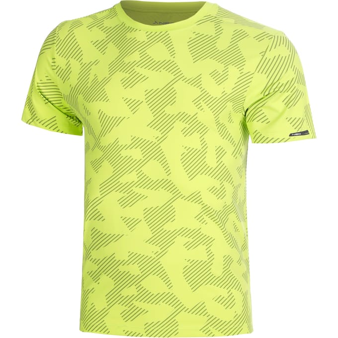 NEO Feel the Vybe AOP Hardloopshirt Heren-limoen