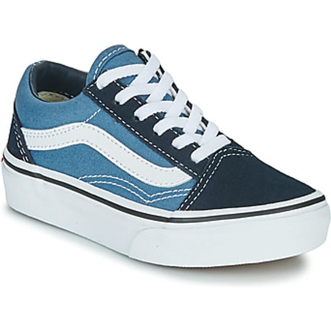 Vans Old Skool Sneakers Kinderen - Navy/True White