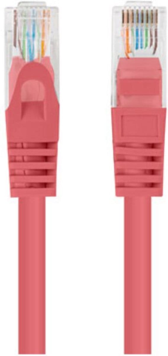 Lanberg Patchcord Kabel 7,5M Utp Cat.6 Voor Snelle Netwerken Rood