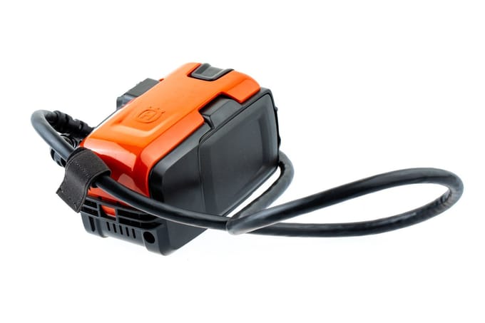 Husqvarnza accu drager met bli adapter