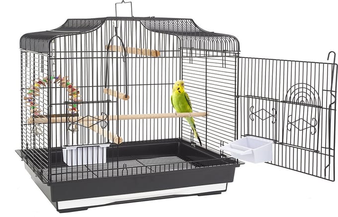 vogelkooi Rica zwart
