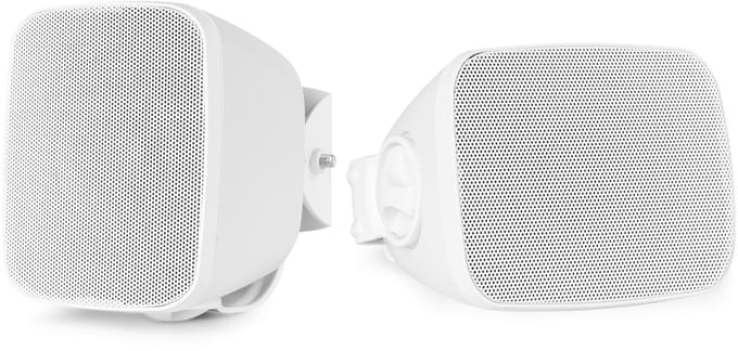 Power Dynamics BD30W outdoor speaker set - Buiten speakers - IPX5 waterdicht - 40W - Wit