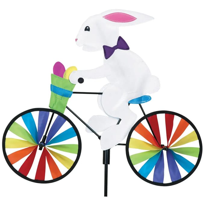 Windwijzer Premier Kites 20 In. Bike Spinner - Bunny