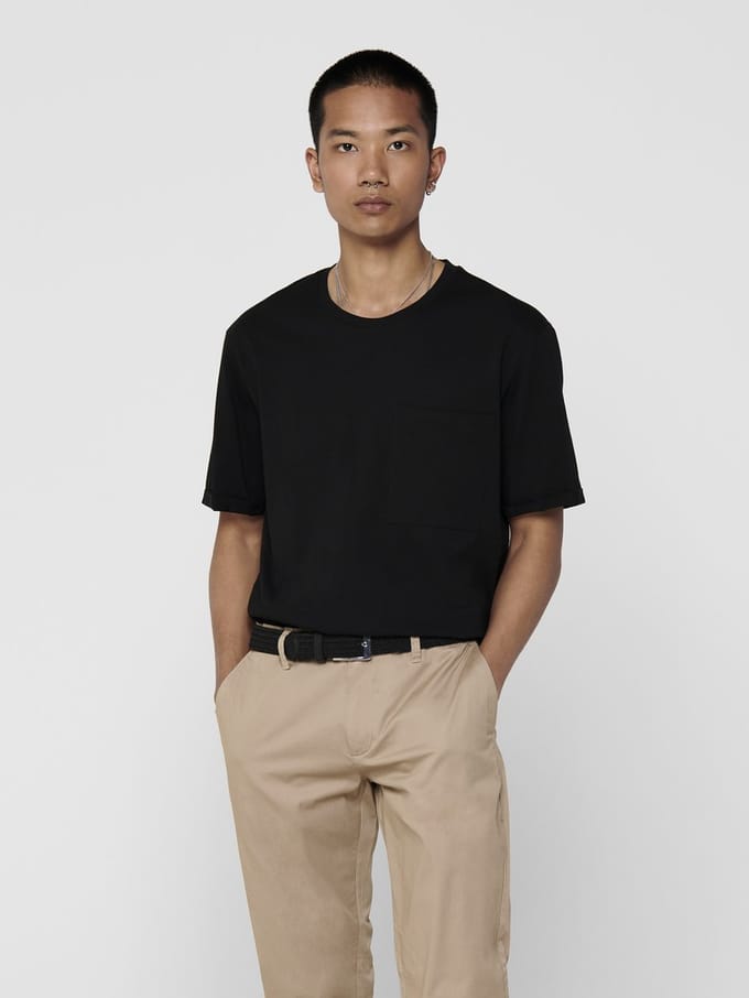 Onsgavin Life  Ss Tee Noos 22017666 Black
