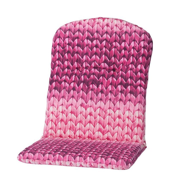 Madison Tuinstoelkussen kuip hoog Kuip 45x96 Matit fuchsia