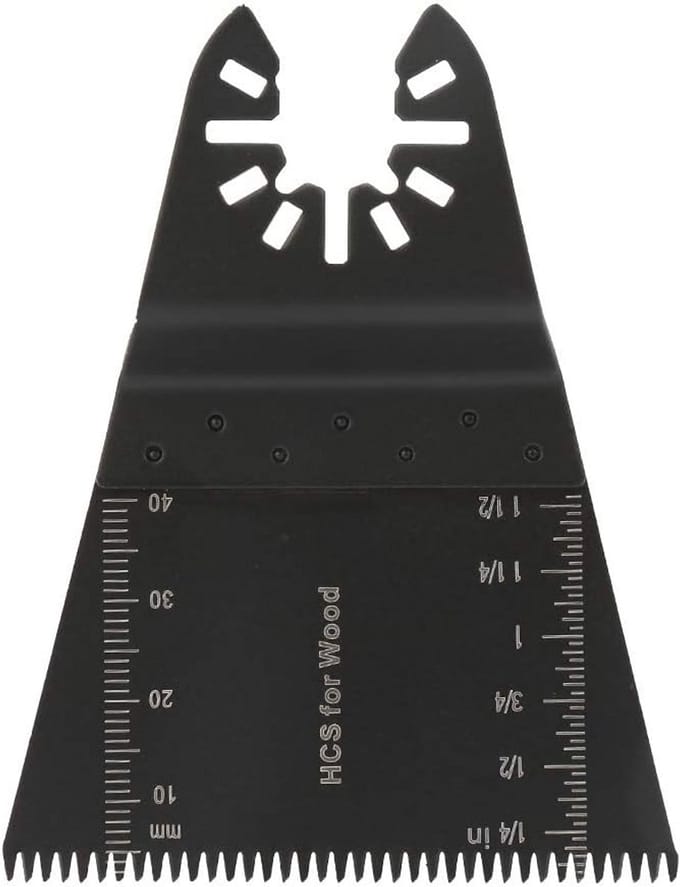 10-delige Universele Oscillerende Zaagbladen Set - Koolstofstaal 65mm Multitool Accessoires