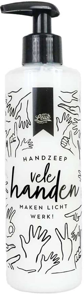100%LEUK - Handzeep - Vele handen maken licht werk