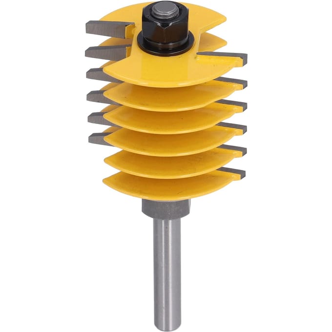 Freesbit 8mm Schacht 2 Tanden Verstelbare 46mm Freeskop Snijgereedschap voor Houtbewerking