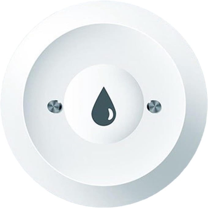 Water Sensor - Lekdetector - Water Schade Voorkomen - App Meldingen - 1 Stuk - Wit