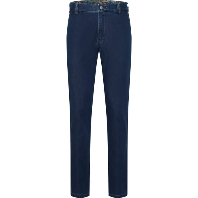 Meyer  Pantalons Blauw 1-4108/17 Bonn