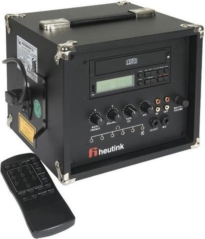 HEUTINK Voicemaker (CD-speler / MP3-speler/ USB-recorder) Incl. afstandsbediening
