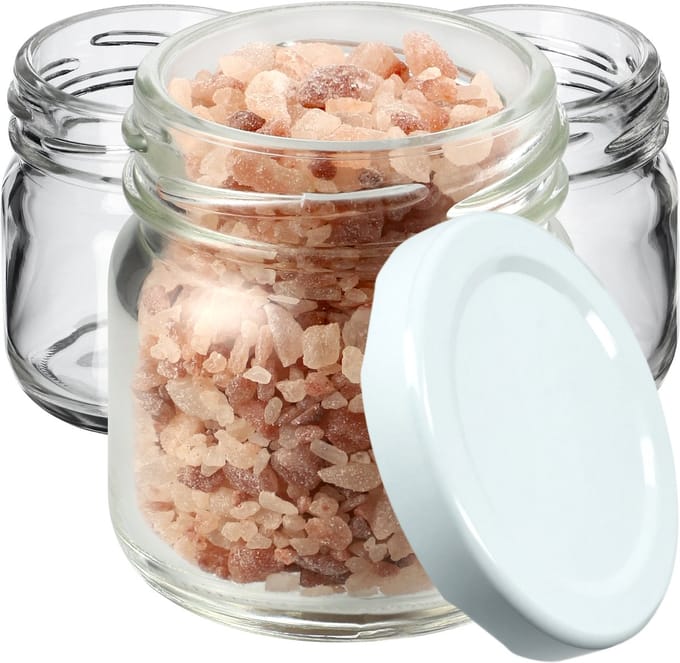 KADAX Glazen Pot 40ml Voor Honing Kruiden Cadeau + Doppen 20 st