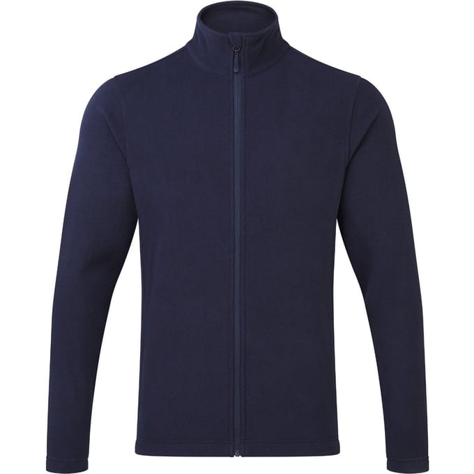 Premier Heren Recyclight Full Zip Fleecejack (Marine)