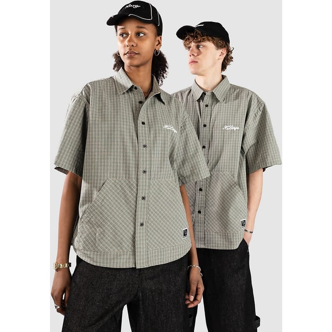 XLARGE Check Double Shirt groen
