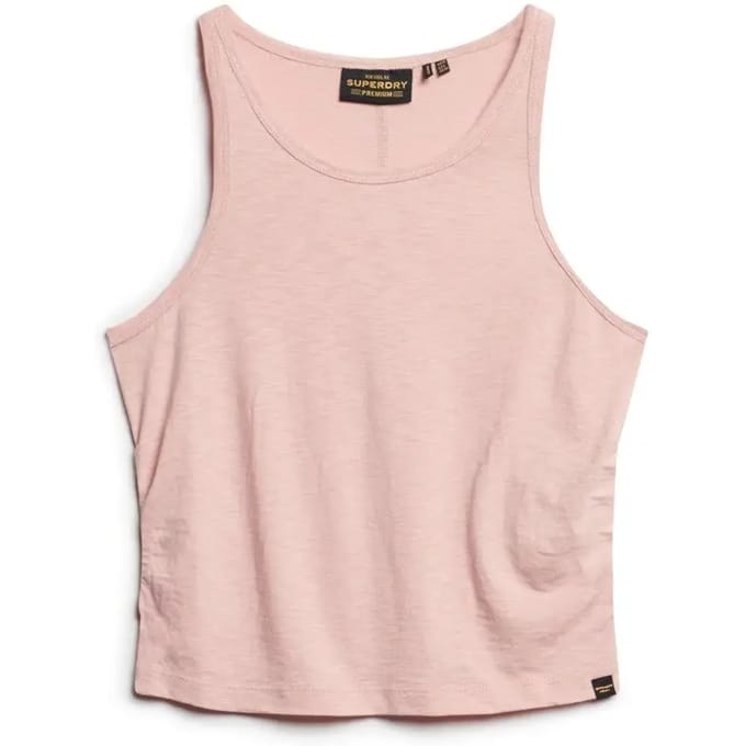 Superdry - Tanktop met ruches - Dames - Vesten