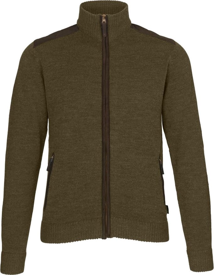 Seeland Buckthorn Sweatshirt Met Rits Groen M Man
