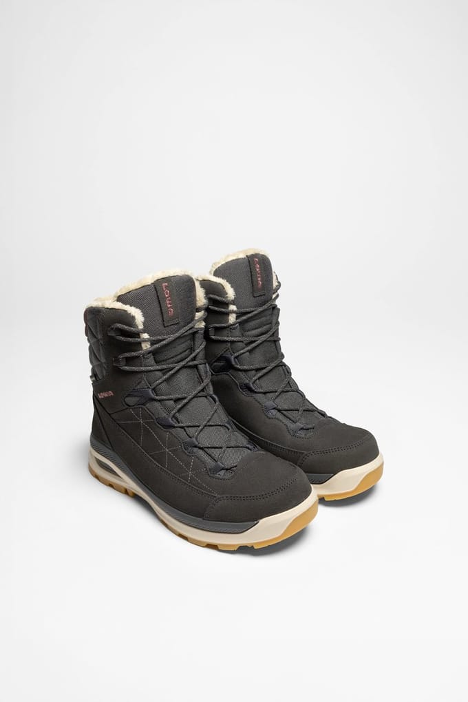 Ottawa GTX Ws Antraciet Oud Roze Dames Winterlaarzen