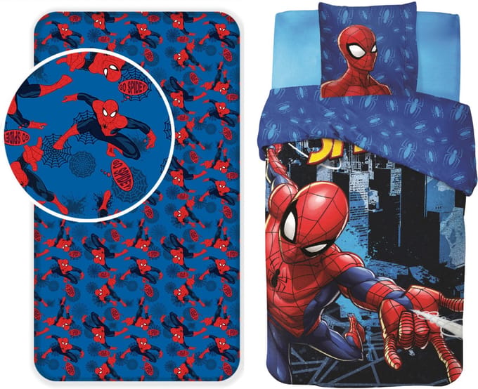 Spiderman Dekbedset - Dekbedovertrek - Hoeslaken - Kussensloop