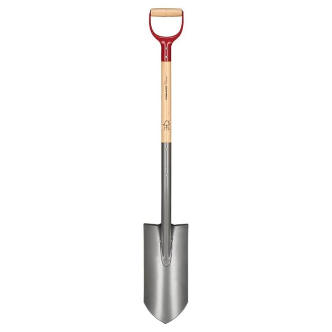 Fiskars Classic Drainagespade Grijs Fsc