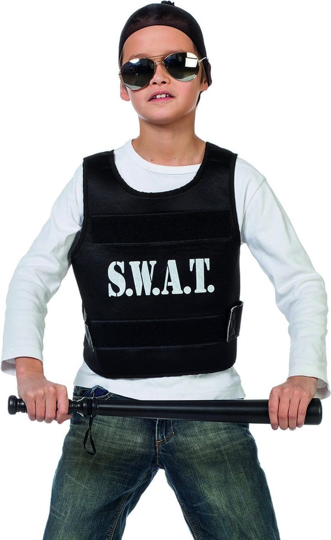 Zwart No Sweat Swat Vest Kind