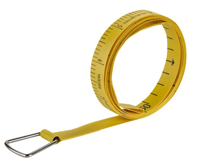Glasvezel Meetlint 5 Meter Met Diameter En Omtrek Schaal