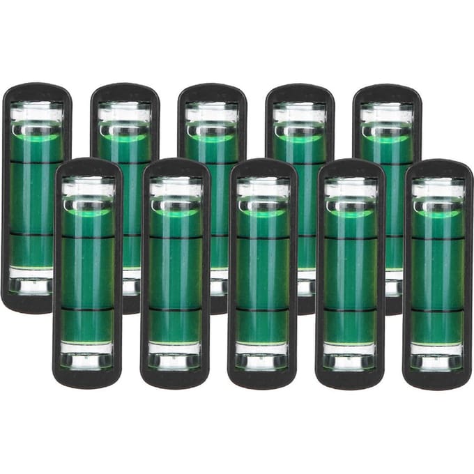 10 STUKS Mini Plastic Beugel Waterpas Hoge Nauwkeurigheid Afstellen Camera Statief Horizontaal blue