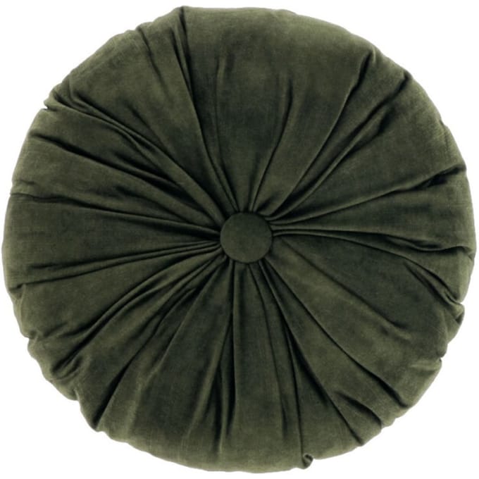 Unique Living - Kussen Basics - Ø40 cm - wintergroen