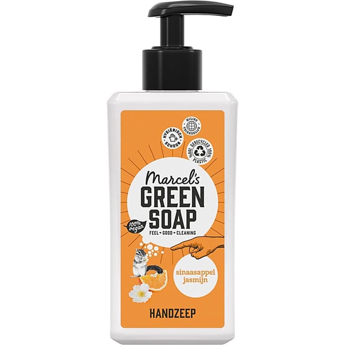 Marcel's Green Soap handzeep Sinaasappel & Jasmijn