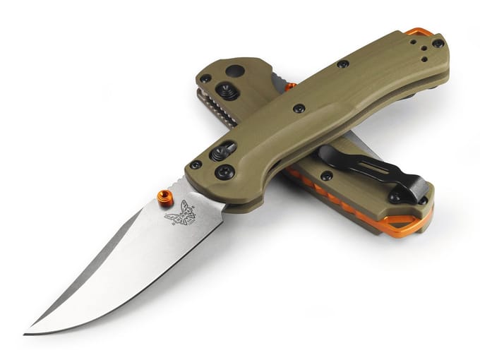 Benchmade mini taggedout g10
