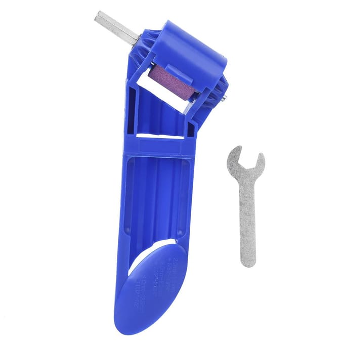 Affûteuse de forets portable, meule en corindon, outil auxiliaire pour perceuse électrique