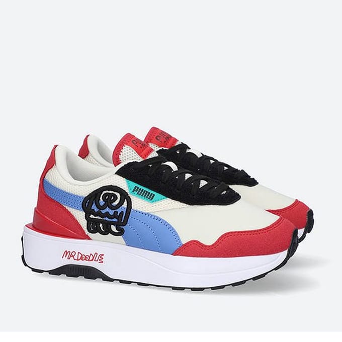 Puma x Mr Doodle Cruise Rider Multicolor Damestrainers