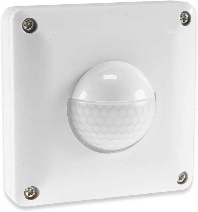 PIR Bewegingsmelder 190° IP65 voor LED en Buiten