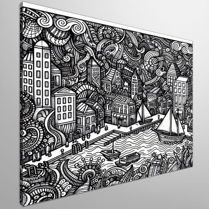 Kunstprint | Wanddecoratie | Canvas | 20 × 20 cm