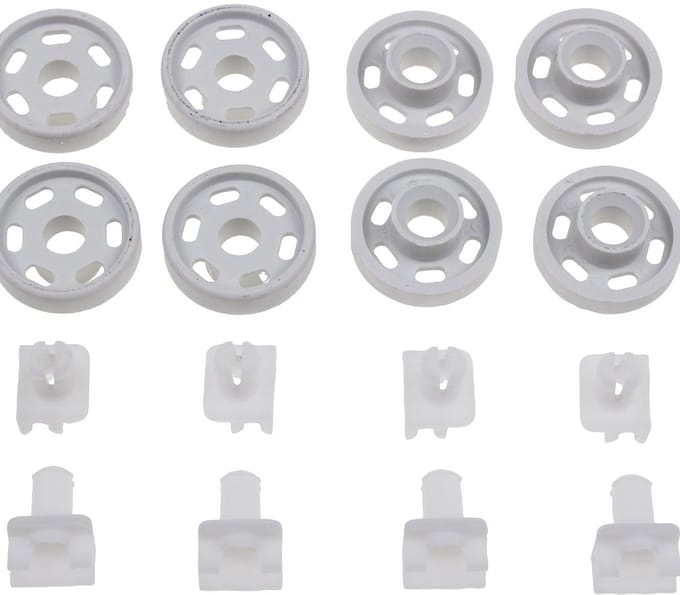 AEG Wielenset onderkorf vaatwasser, 8 stuks 4071300307