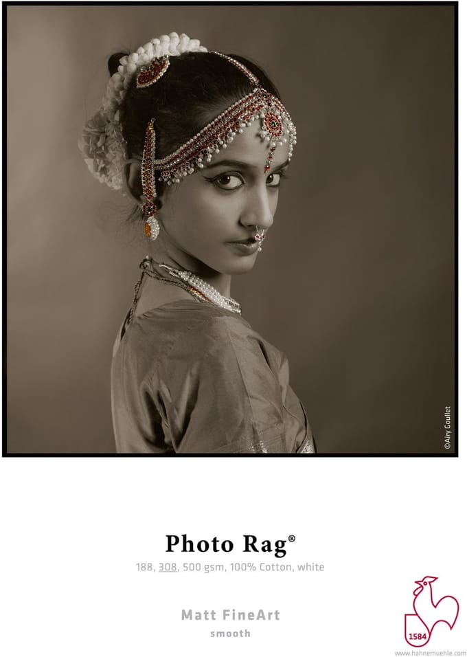 Hahnemühle Photo Rag pak fotopapier A4 Wit Mat